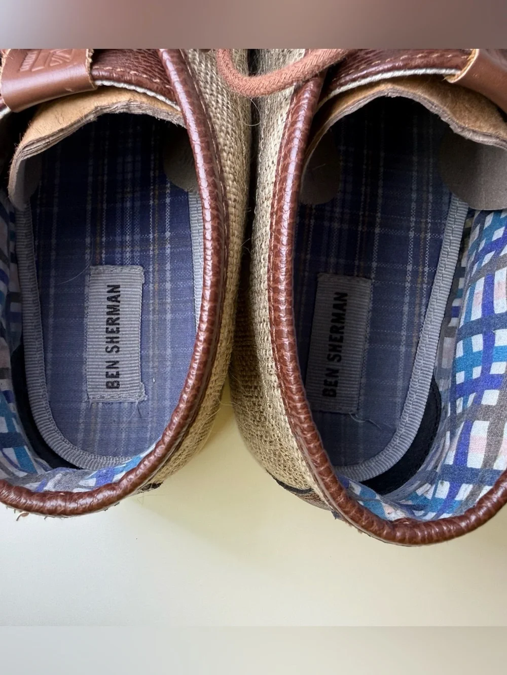 Ben Sherman Canvas and Pebble Vance Chukkas in Brown Men’s Size 12